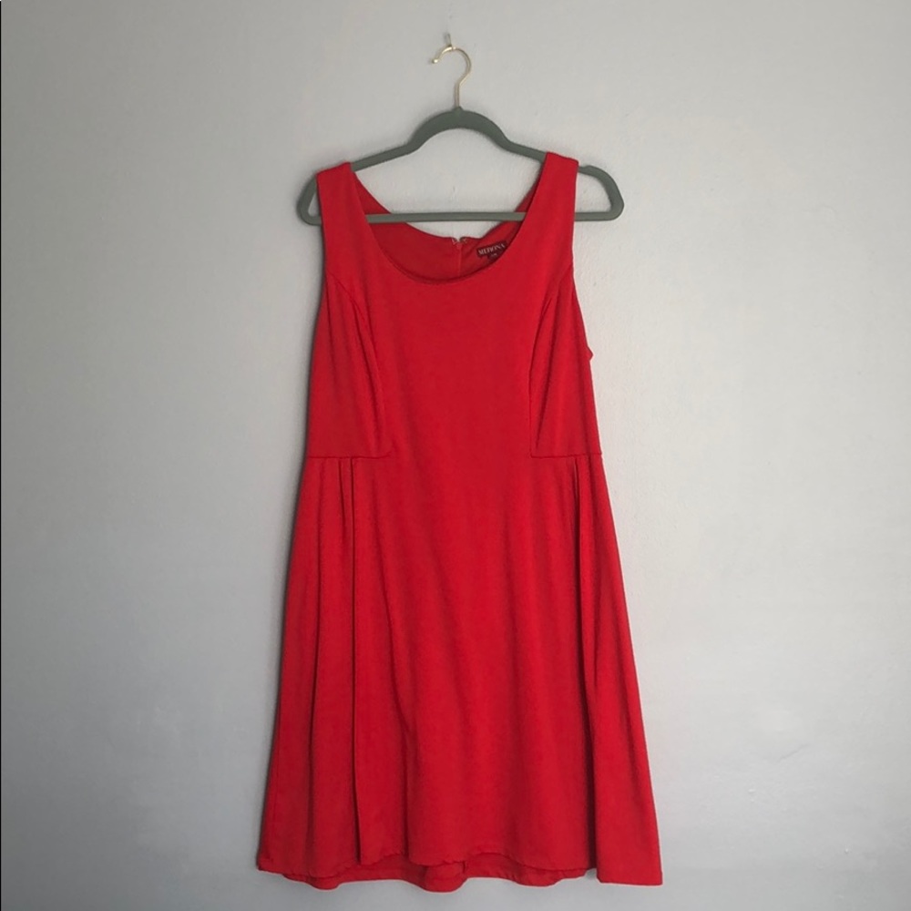 Red dress